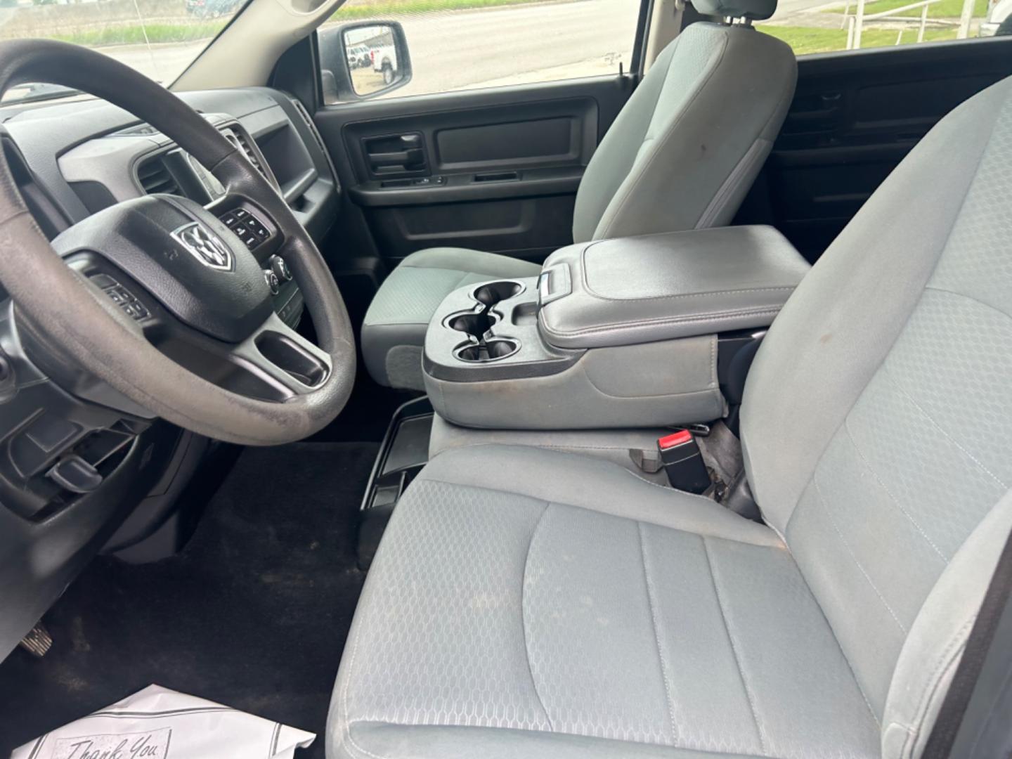 2018 White RAM 1500 Tradesman Crew Cab SWB 4WD (3C6RR7KT2JG) with an 5.7L V8 OHV 16V engine, 8A transmission, located at 1687 Business 35 S, New Braunfels, TX, 78130, (830) 625-7159, 29.655487, -98.051491 - Photo#11